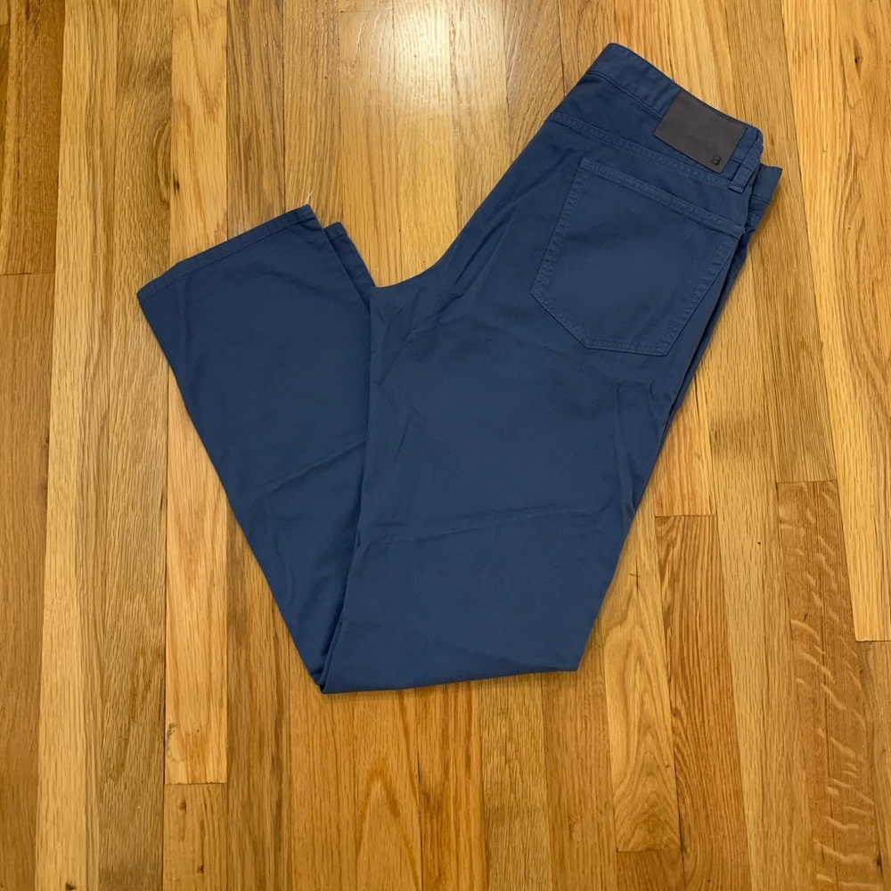 NWOT Bonobos Slim Cut Chinos 34/32 Slate Gray/Blue